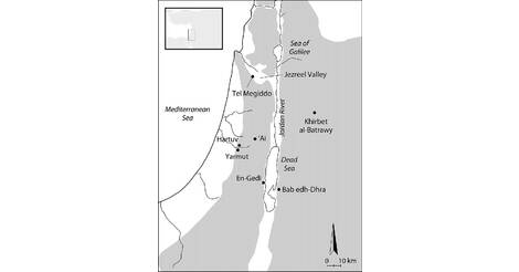 Jezreel Valley Map - ChurchBibleStudies.org